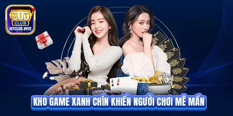 Kho game xanh chín khiến người chơi mê mẩn